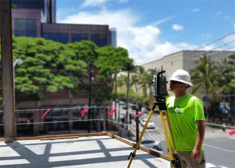 A land surveyor in utah