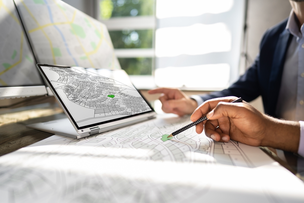 how find land survey